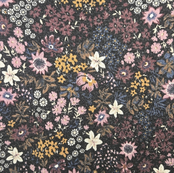 Pull & bear floral print midi to maxi dress women's u.s size s mex 26 - Picture 2 of 6